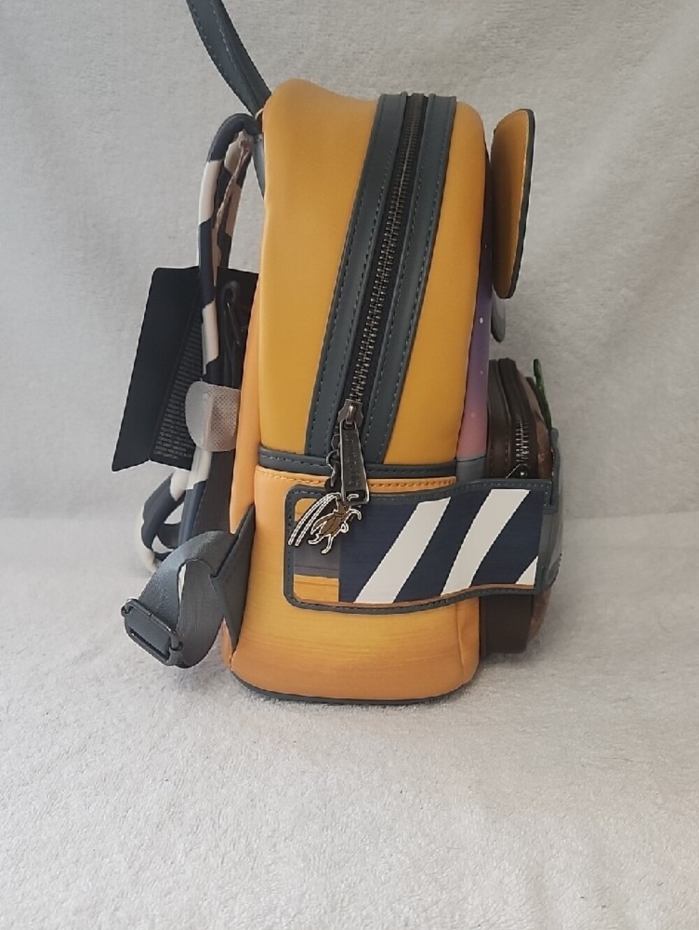 Loungefly Yellow Pixar WALL·E Character Backpack with Matching WALL•E Wallet - Picture 3 of 11